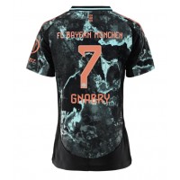 Camiseta Bayern Munich Serge Gnabry #7 Segunda Equipación Replica 2024-25 para mujer mangas cortas